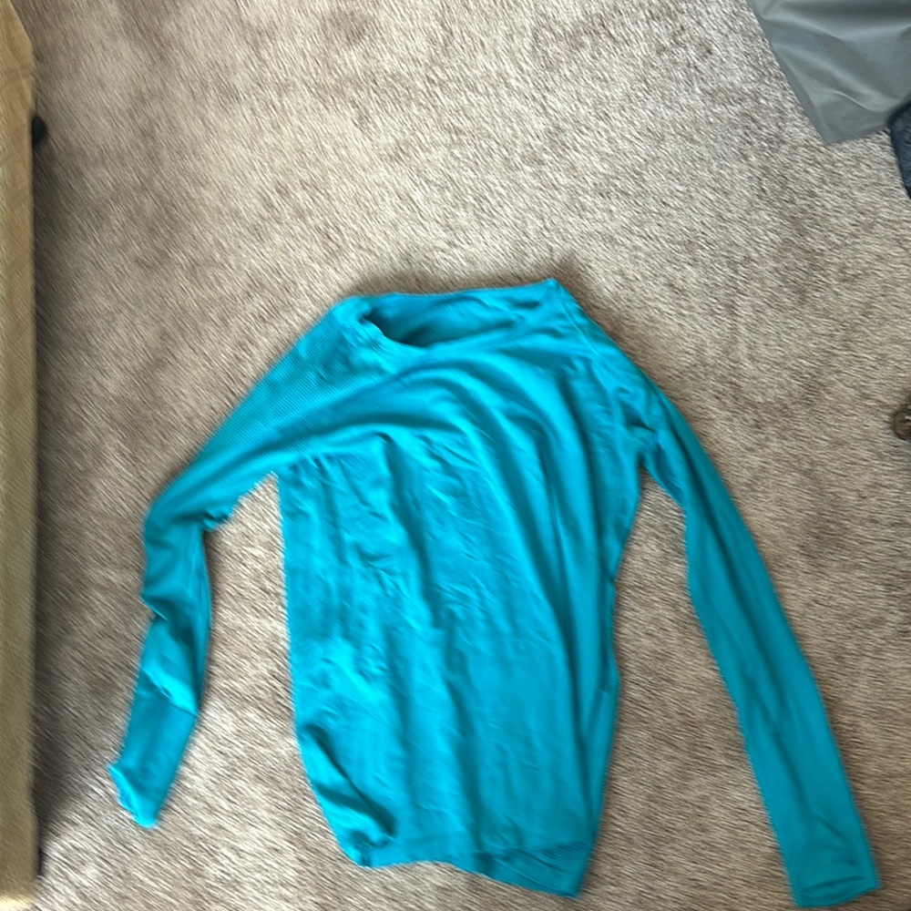 Teal Long Sleeve Top
